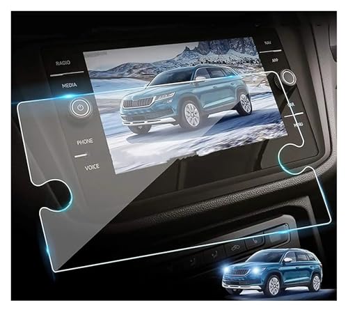 Navigation film protection Tiguan 2018-2023 verre trempé transparent écran tactile 8" GPS