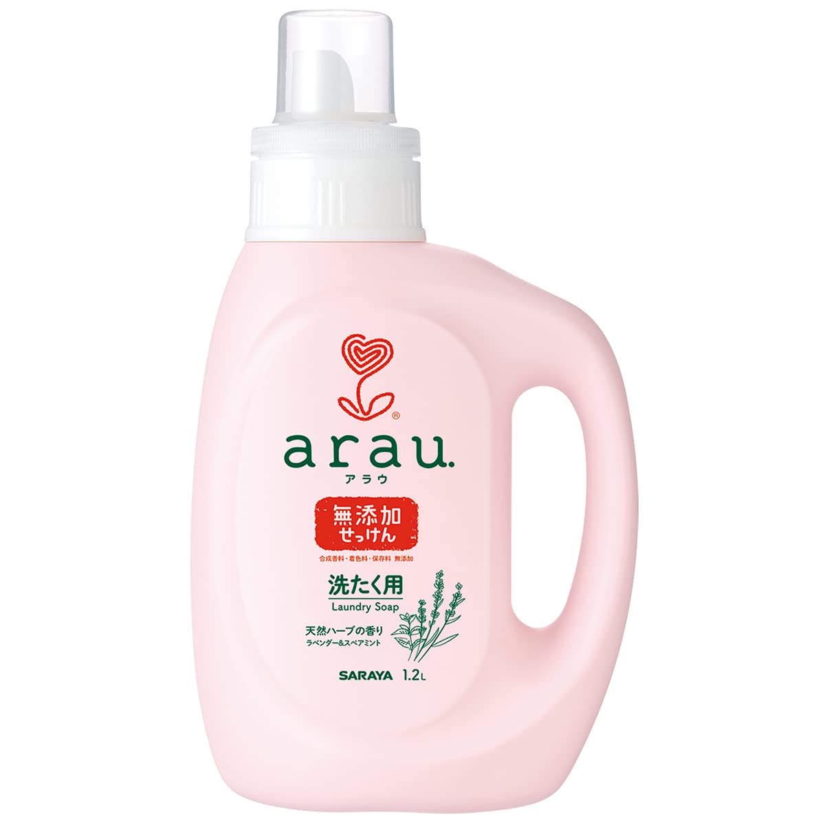 東京サラヤ アラウ. 液体 洗たく用せっけん ラベンダー＆スペアミントの香り