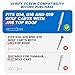 CartClan Golf Cart Front Roof Top Support Fixing Screws, Nuts and Washers Repair Kit, Suitable for 1995-2002 Yamaha G14, G16, G19 Golf Cart, OEM#: JN6-K834A-02-KT/JN6-K834A-02-00, JN3-K832F-00-00