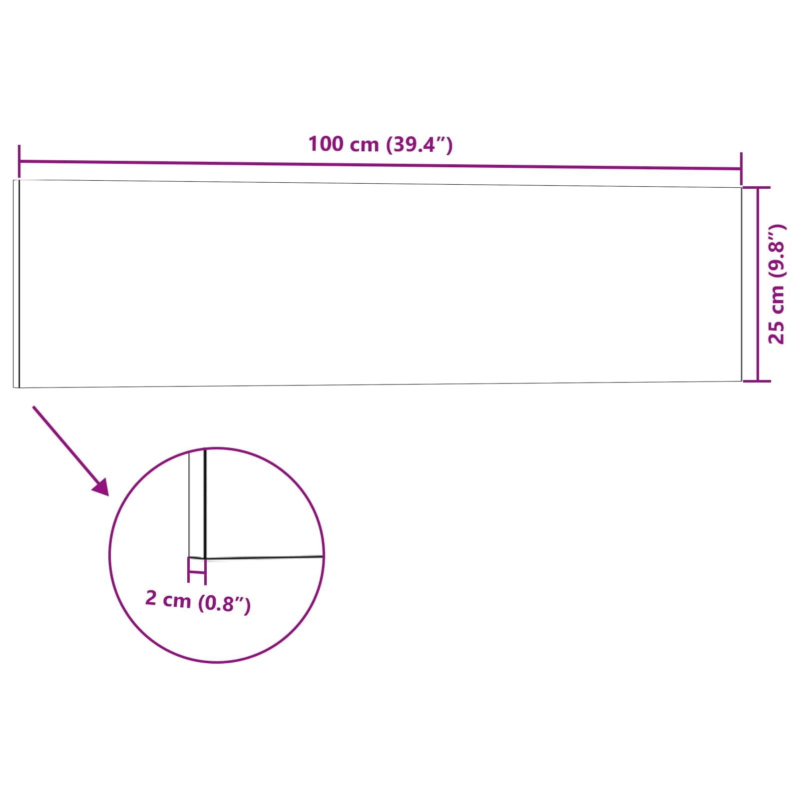 Panele ścienne 10 szt. 100 x 25 cm biało-czerwone pianka EPS