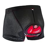 Los pantalones cortos de ciclismo para hombre son cómodos y bonitos, están hechos de materiales de alta calidad, duraderos, ligeros, de secado rápido, ligeros y transpirables. El material altamente transpirable de los pantalones cortos MTB ayuda a extraer el sudor de tu piel y te mantiene fresco durante todo el viaje.