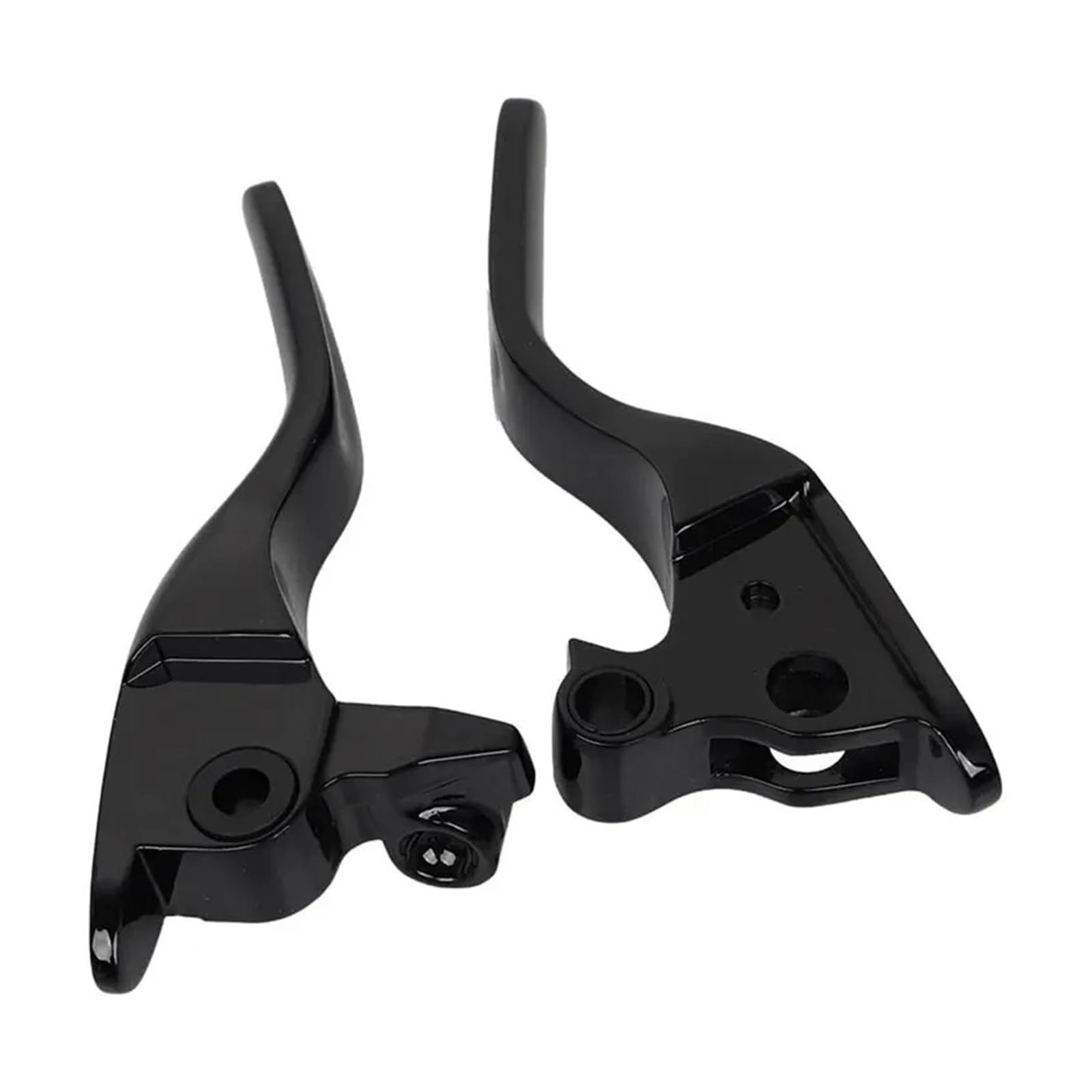 DAJMSUY Motorbike Brake Clutch Lever for Road for Glide for Street for Tri for FLHX for FLHXXX Brake Clutch Lever Replacement- Smooth Shorty Design