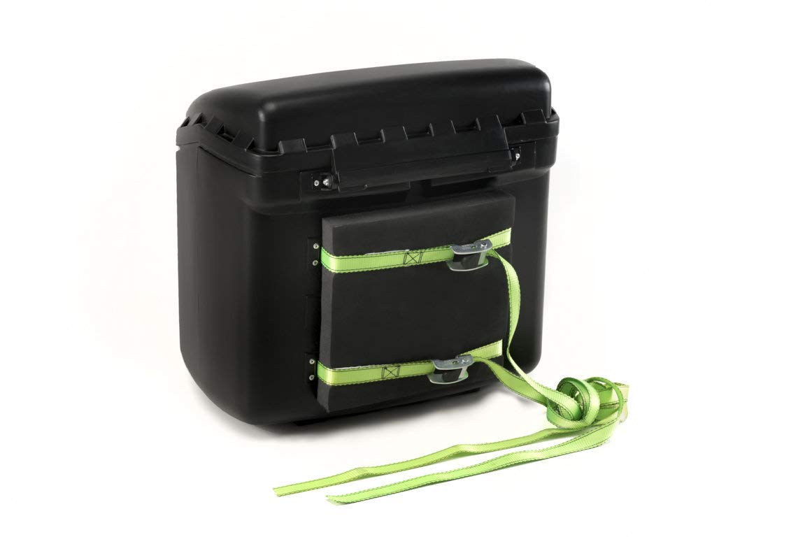 Puig 3659N Baules de motocicleta resistentes con diseño funcional para almacenamiento seguro y transporte cómodo en todo tipo de trayectos, Negro