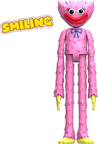 Miniatura 4 de Poppy Playtime - Kissy Missy - Figura de acción de lujo que cambia la cara (12 pulgadas de alto, serie 1) licencia oficial