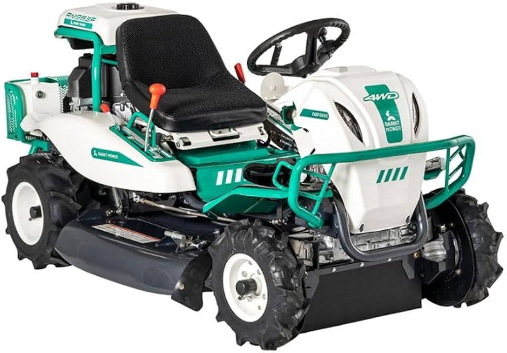 Amazon.co.jp: 乗用草刈機 RM983FX 4WD 四駆 乗用モア ラビットモア