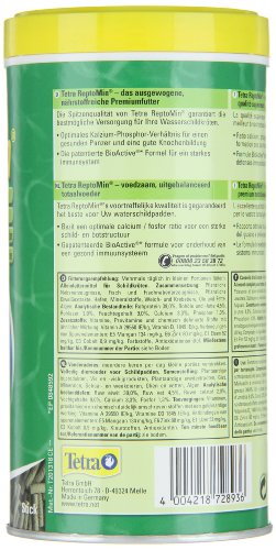 Tetra ReptoMin hoofdvoeding, drijvende voersticks voor waterschildpads, per stuk verpakt (1 x 1 l doos) - Afbeelding 5
