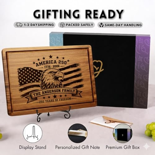 Tabla de cortar rectangular de bambú personalizada miniatura 4