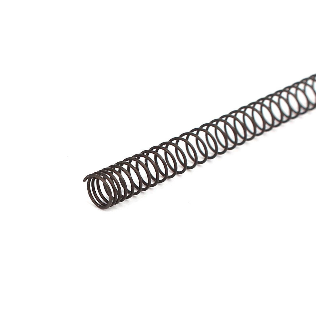 Produktbild von Sourcing Map Druckfeder – 0,5 Mm X 4 Mm X 305 Mm, Manganstahl, Schwarz – Für Leichte Industrie, Türen & Spielzeug