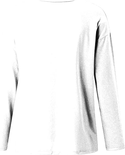 Miniatura 4 de symoid Women Halloween Sweatshirts 2023 Happy Halloween Funny Long Sleeve Tops Crewneck Spider Web Print Gothic Trendy Shirts