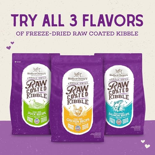 Stella & Chewy's Raw Coated Cat Food - High Protein, Grain-Free Kibble with Cage-Free Chicken - Premium Digestive Support with Probiotics - Natural Small Kibble - Perfect For Picky Eaters - 2.5lb Bag - image 8