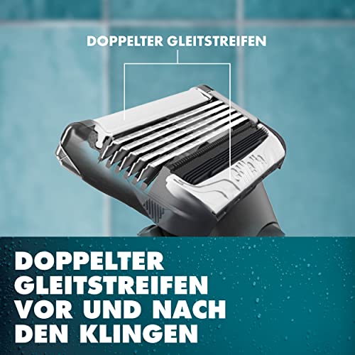 Gillette Intimate Rasierklingen für den Intimbereich, 6 Intimrasierer Ersatzklingen für Nassrasierer, mit Gleitstreifen für eine sanfte Anwendung, dermatologisch getestete Klingen für Rasierer