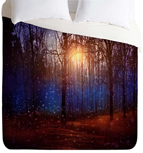 Deny Designs Viviana Gonzalez In Winter Enjoy Duvet Cover, Queen