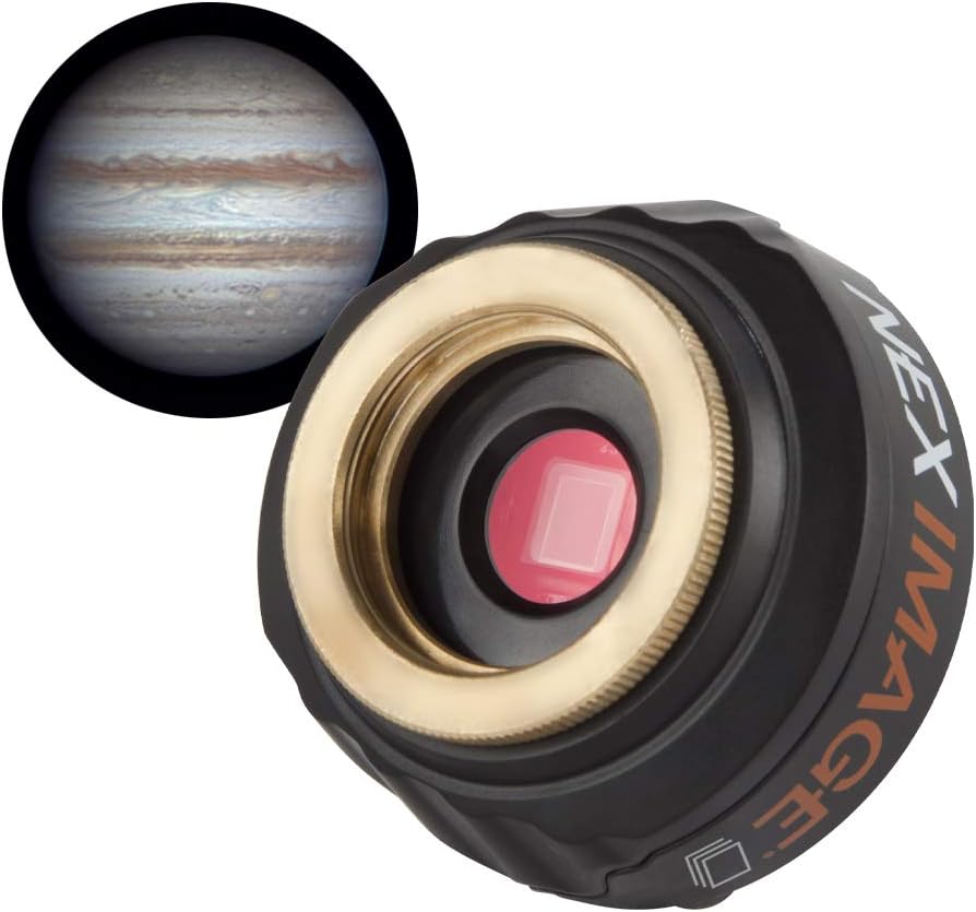 Celestron 93708 NexImage 10MP Solar System Colour Imager, Black
