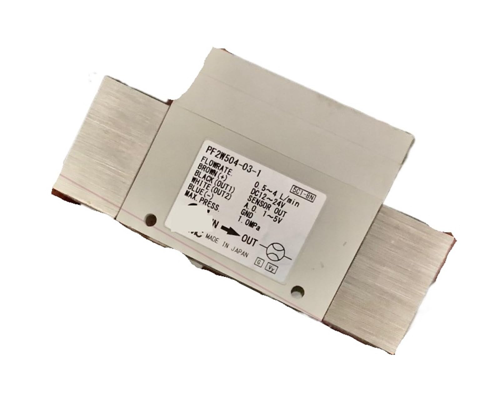 Interrupteur de débit PF2W720-03-27 avec capteur numérique haute sensibilité