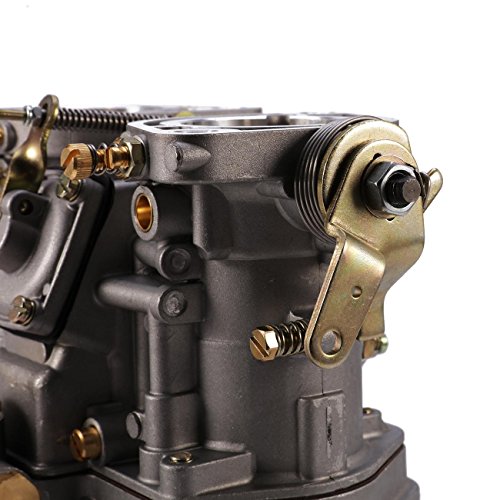 Partol Weber Carburetor Carb for 40 IDF 2 Barrel Carb Replacement Bug Volkswagen Beetle VW Fiat Porsche - Manual Choke - Thumbnail 6