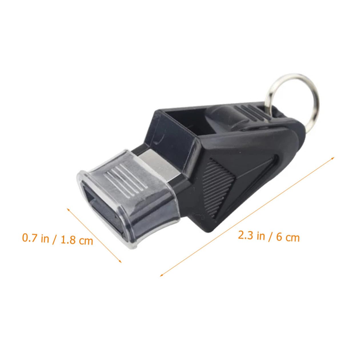 INOOMP 4 Set Fischietti Silbatos para Arbitri Cheerlea Auto Corsa di Calcio di Emergenza ABS