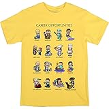 Minecraft Big Boys' Career Opportunities T-Shirt (Yellow, X-Large)