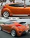 FITS 2012-2018 HYUNDAI VELOSTER TURBO GLOSSY BLACK V STYLE ROOF SPOILER WING LID