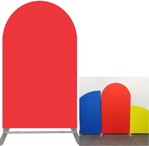 FiVan Telón de fondo arqueado para cumpleaños, boda, banquete, novia, baby shower, decoración de fiesta, arco de pared, cubierta de tela elástica,