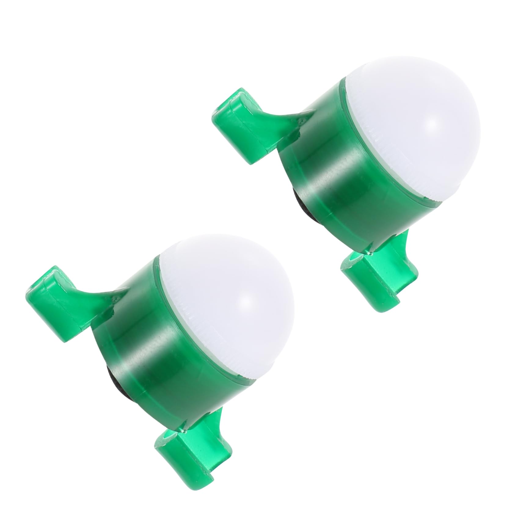 Abaodam Convenient Fishing Lamps 2 Pack Led Alarm Lights for Night Fishing High Sensitivity Durable Material