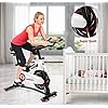 Exercise Bike Stationary, CHAOKE Indoor Cycling Bike with Heavy Flywheel, Comfortable Seat Cushion, Silent Belt Drive, LCD Monitor for Home Gym Cardio Workout Training