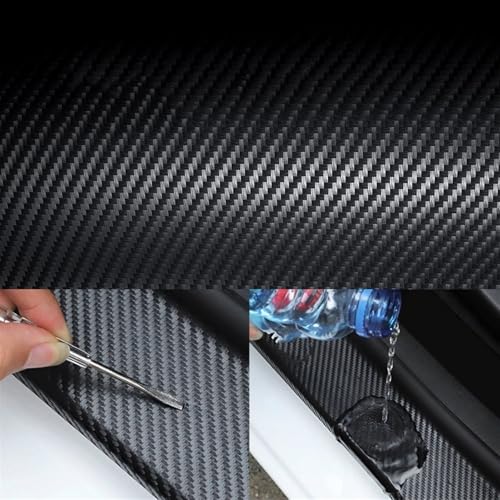 Pegatina protectora de parachoques impermeable antiarañazos para maletero 7