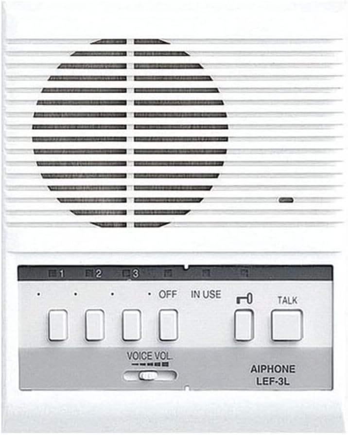 Aiphone LEF-3L Call Audio Master Station, 12 Conductors