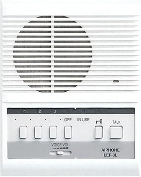 Aiphone LEF-3L Call Audio Master Station, 12 Conductors
