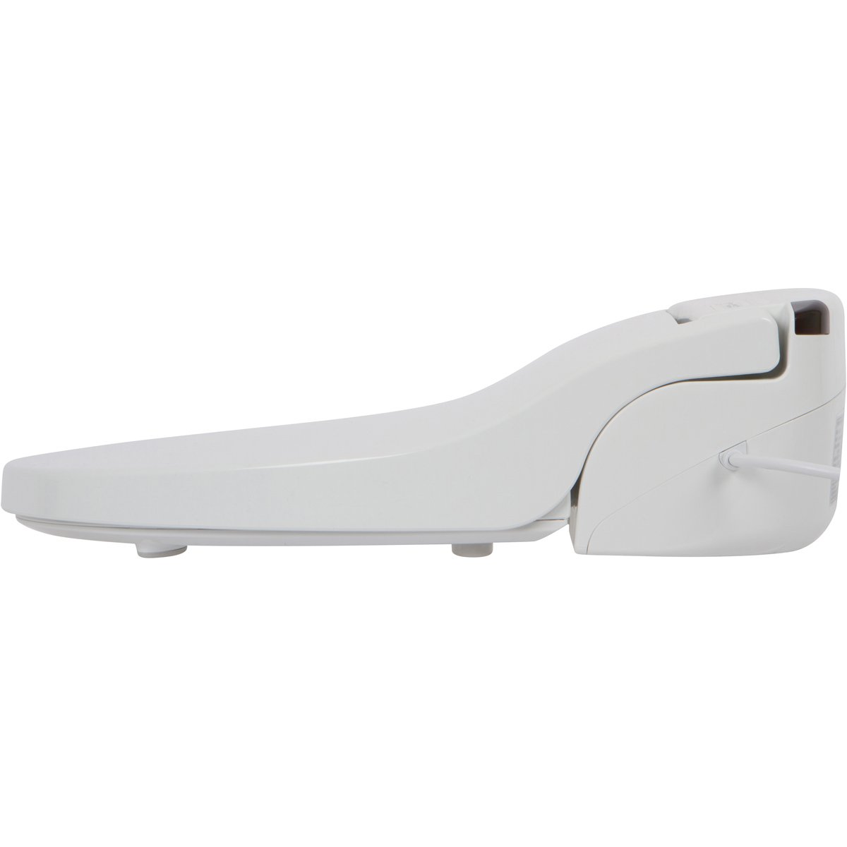ALPHA BIDET UX Pearl Bidet Toilet Seat in Elongated White | Ultra Low Profile | Endless Warm Water | Arced Stainless Steel Nozzle | LED Nightlight | Dryer | Deodorizer | 3 Year Warranty product image 13