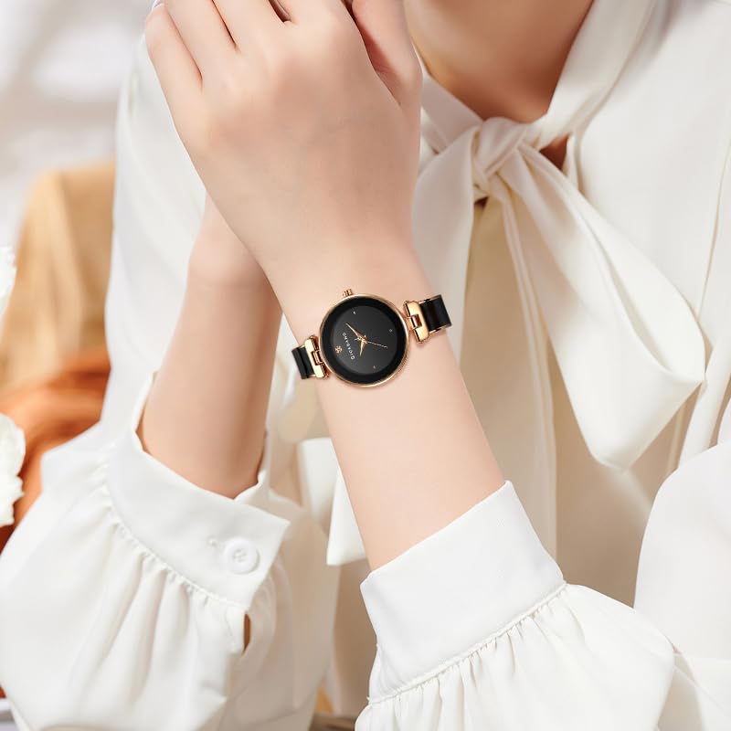 Image of Giordano Designer Analog Watch for Women - Glossy Round Dial & Bracelet Style Stainless Steel Strap