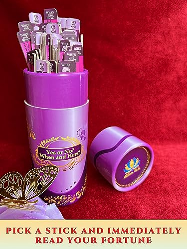 Milliana Riche E50RBS Yes Or No? When And How? Oracle Sticks For Tarot Reading, 100 Inspirational Messages On 50 Fortune Telling Sticks thumb #2