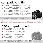 Glorich-ACK-E8-replacement-AC-Power-AdapterCharger-kit-for-Canon-EOS-Rebel-T5iT4iT3iT2i700D650D600D550DKiss-X6Kiss-X5Kiss-X4-DSLR-CamerasBlackPack-of-1