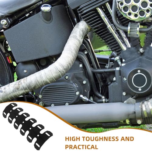 Protector térmico de tubo escape moto ideal para rutas de fin de semana en terrenos exigentes 3