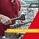 Wiha Schonhammer FibreBuzz® rückschlagfrei, sehr hart mit wechselbarem Polyamid-Schlagkopf I Kunststoff-Fiberglasstiel,40, 320 mm (44598)