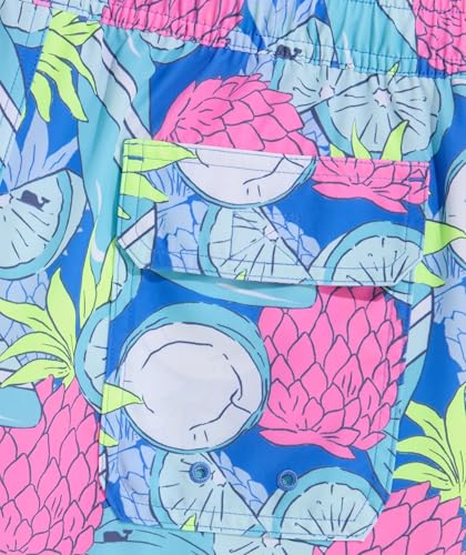 vineyard vines Men's 7 Inch Printed Chappy Swim Trunks, SurfChappy Tide Blue4