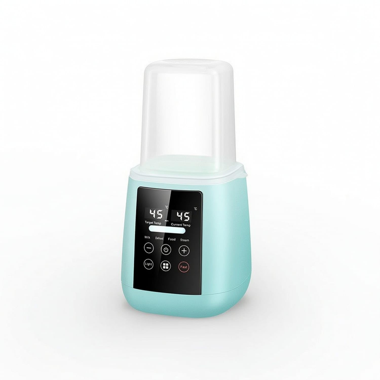 Multifunctional Baby Bottle Warmer with Basket Multi-Function Baby Bottle Warmer Digital Sterilizers Electric for Parents, Newborns, Nursery, Kitchen, Home, Light Green, En Us 220V-image-8