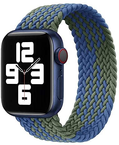 Strap / Band Compatible With Apple Watch Braided Solo Loop Replacement Band 42/44 mm Series SE/6/5/4/Soft Polyester Breathable For Apple iWatch