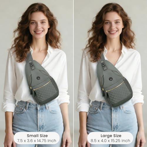 Image of Vankor Small Crossbody Purses Bags for Women Men Travel, Chest Sling Bag Women Casual Cross Body Bag for Woman Sling Backpack