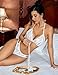 Avidlove White Lingerie Set for Women Bra and Panty Set Bridal Lingerie 2 Piece Set