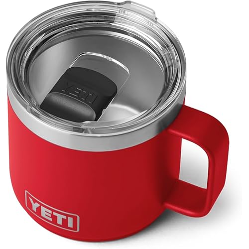 YETI Rambler 14 oz Stackable Mug, Vacuum Insulated, Stainless Steel with MagSlider Lid