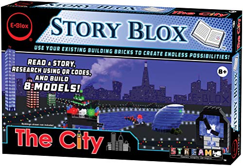 E-Blox Stories Blox Builder - The City LED Light-Up Building