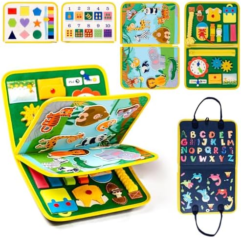 Juguetes Montessori Sensoriales para Niños de 2 a 4 Años