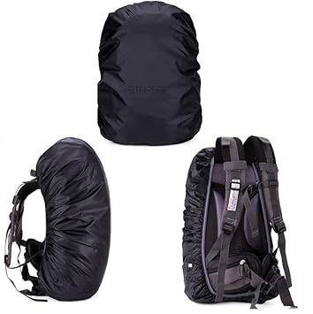 Laptop Bag Rain Cover Waterproof 45 litres | School Bag Cover Waterproof Raincoat for Bag | Rain Cover for Backpack Waterproof Bag Cover for Rain Cover for Bag