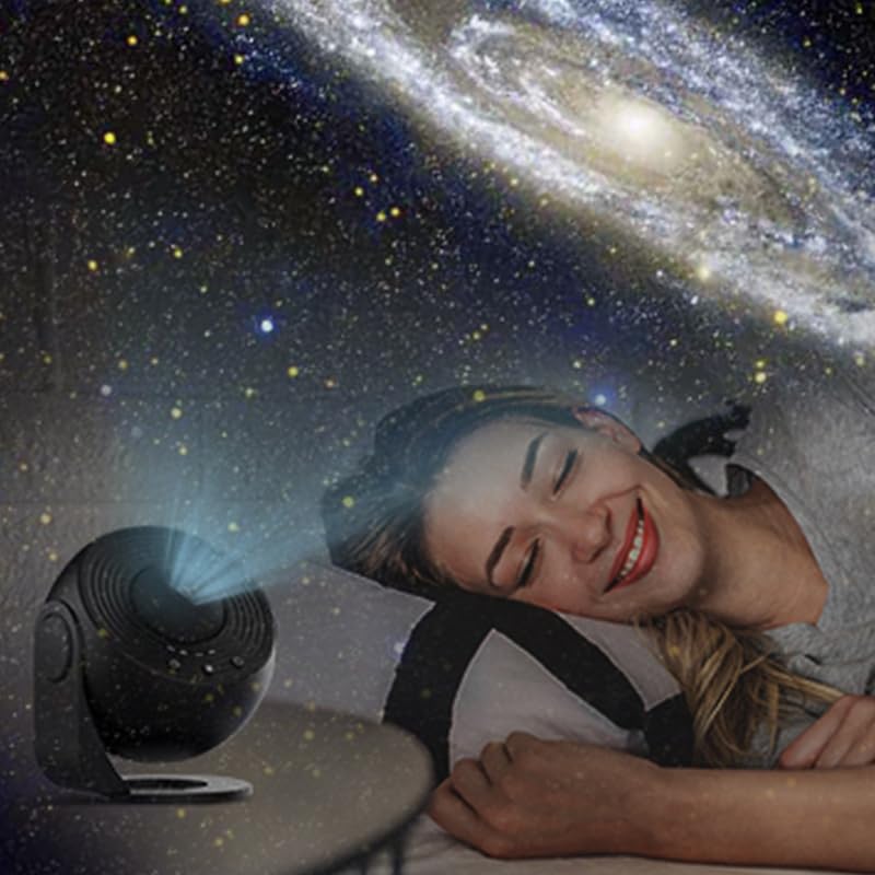Image of Planetarium Star Projector,Rusoso Galaxy Projector,13 in 1 Film Discs Projector Galaxy Night Light Starry Sky Lamp,360 Rotation, Low Noise,for Kids,Bedroom,Party,Game Rooms