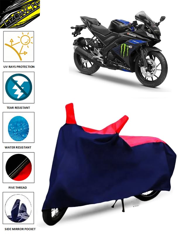 Image of Waterproof Bike Cover for Yamaha R15 V3 (SCOOTY Compatible)