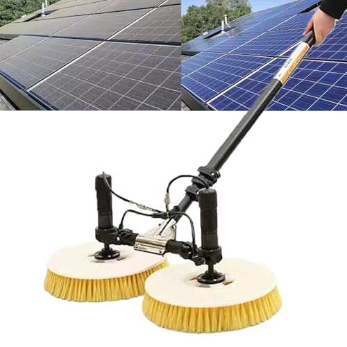 Photovoltaic Panel Cleaning Robot with Telescopic Rod