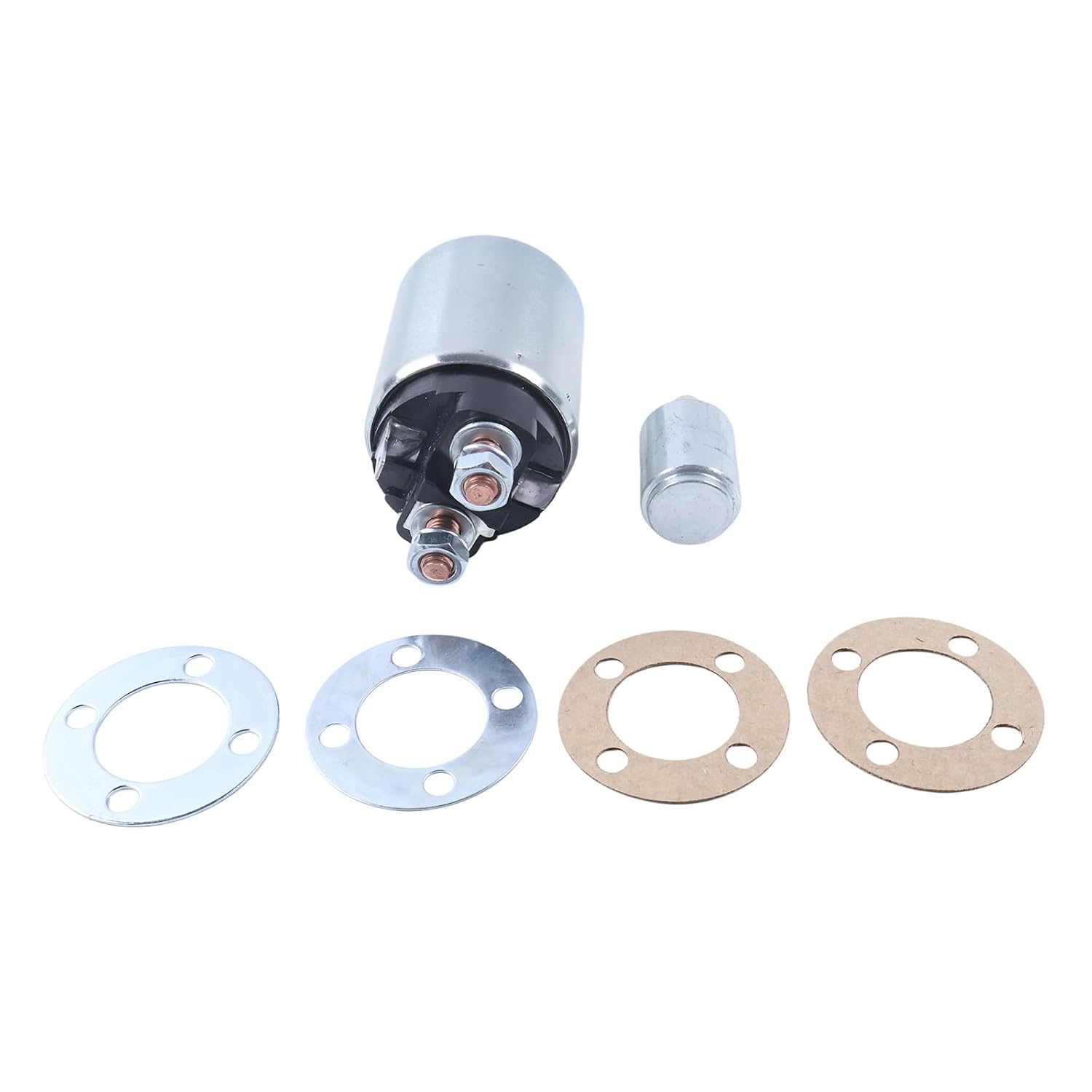 12V 3-Terminal Starter Solenoid 31220-80090 31220-82130 96058474 66-8326 Compatible with 1983-2007 Suzuki Samurai Sidekick SJ413 2001-2004 Chevy 2.5 V6 Vitara Grand Vitara Tracker