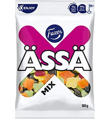 Fazer Assa MIX Gummy 21 Packs of 180g