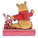 Enesco Disney Traditions by Jim Shore Pooh and Piglet Handmade Valentines Figurine, 5.5