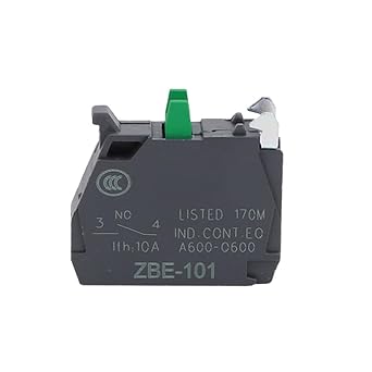 10pcs Button Switch Contact Block Zbe-101 No/Zbe-102 Nc Xb4/xb5101
